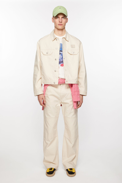 Acne Studios Canvas jacket - Oatmeal melange outlook