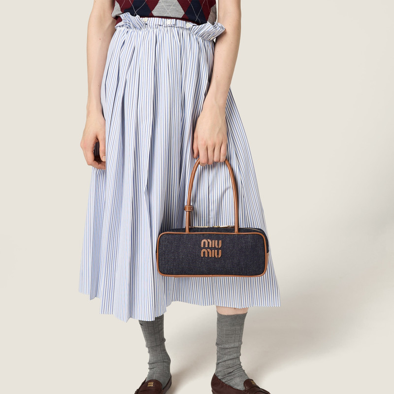 Miu Miu Beau denim bag outlook