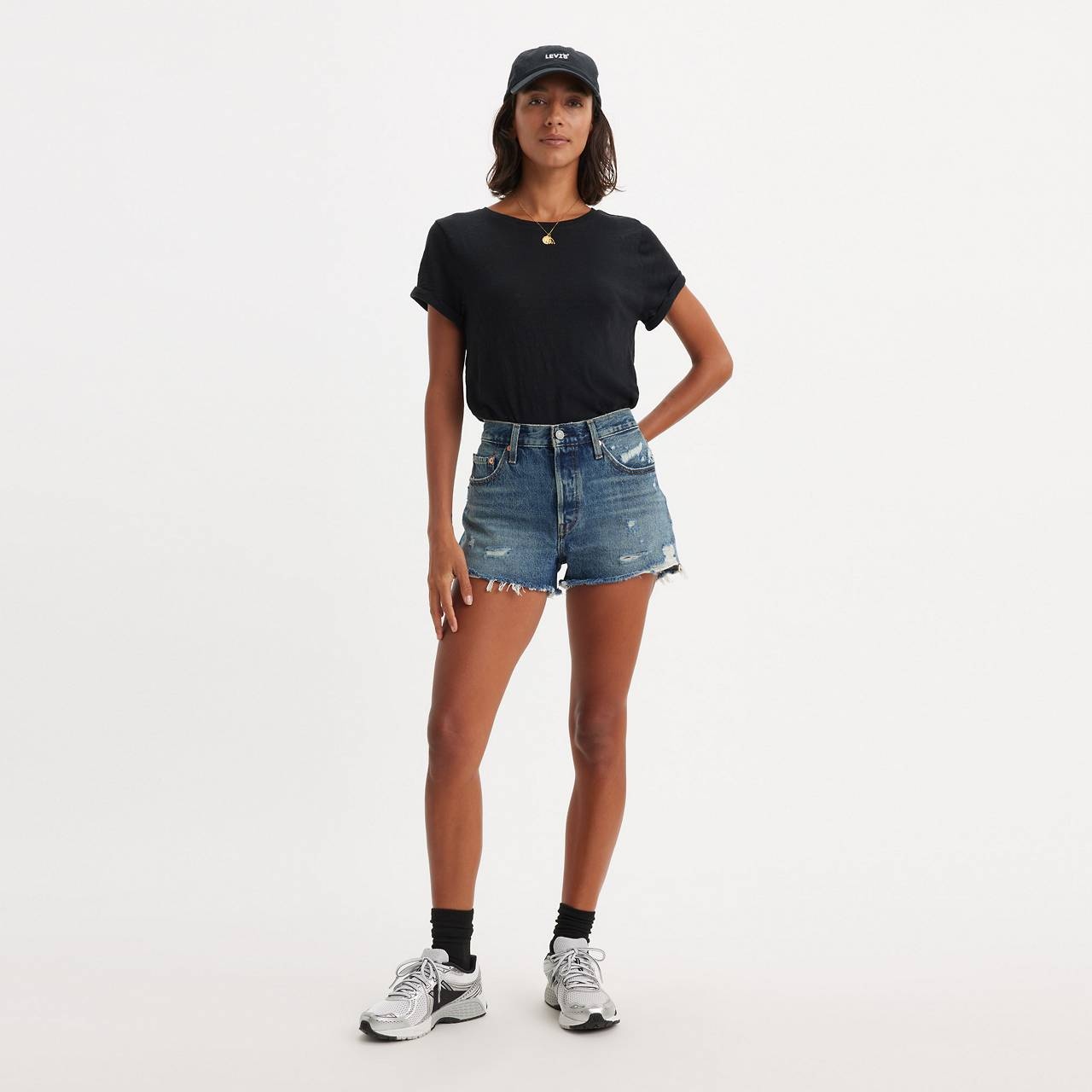 501® ORIGINAL FIT HIGH RISE WOMEN'S SHORTS - 2