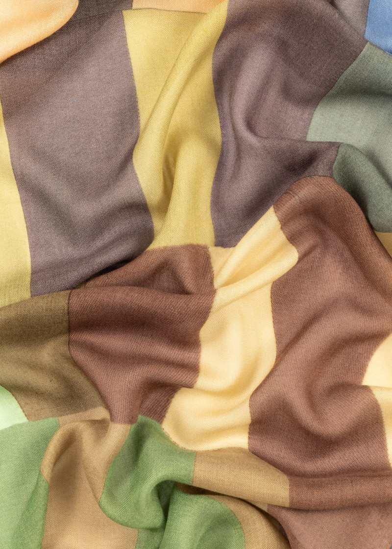 'Overlapping Check' Scarf 4