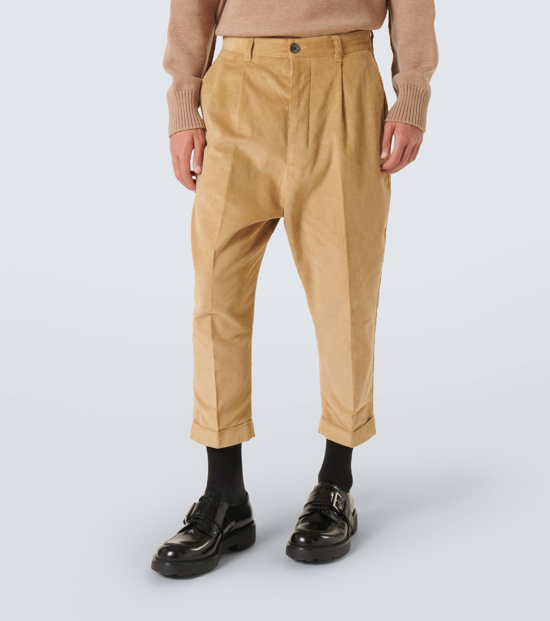 Oversized cotton pants - 3