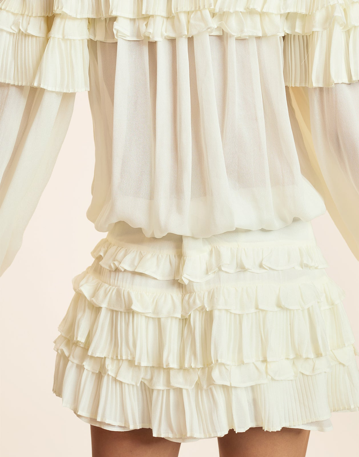 Bella Ruffle Mini Skort - 3