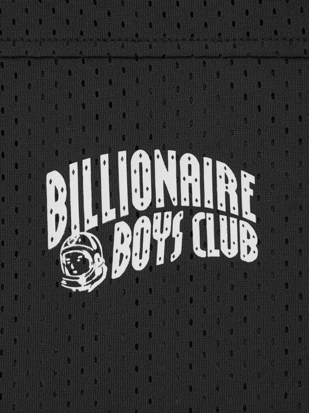 logo-print mesh T-shirt - 3