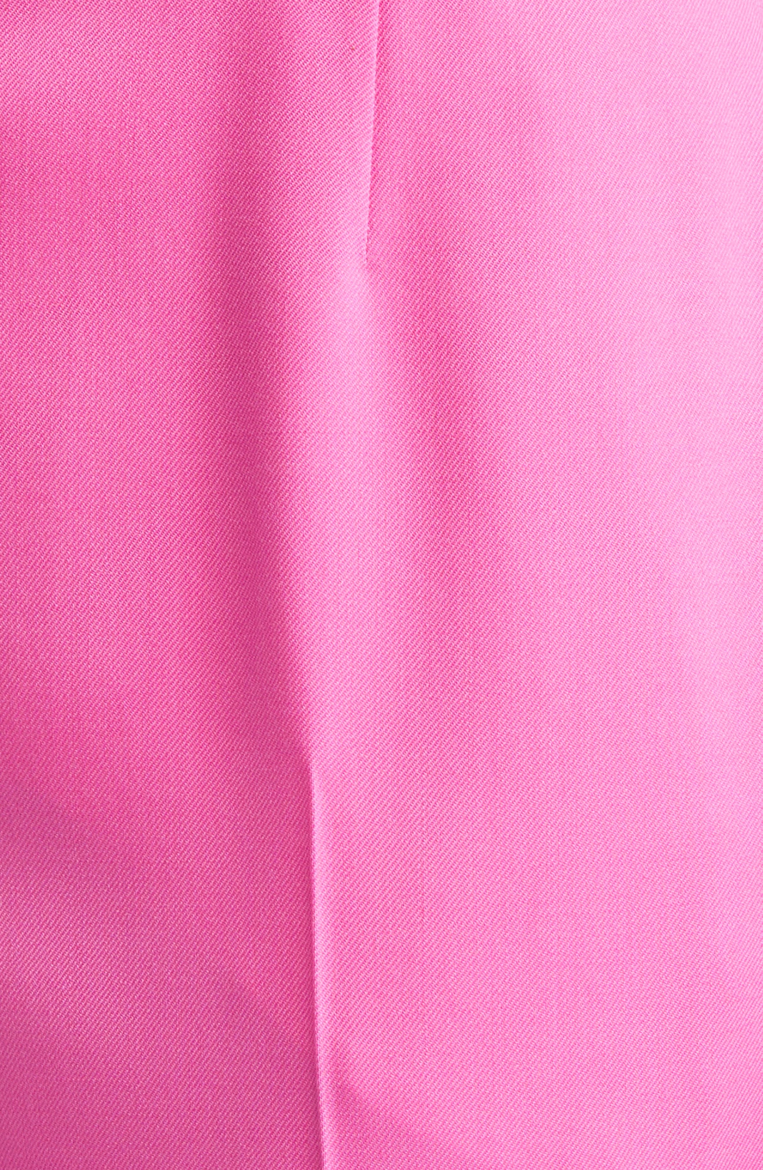 Versace Stretch Wool Gabardine Flare Pants in Dragon Fruit at Nordstrom - 7