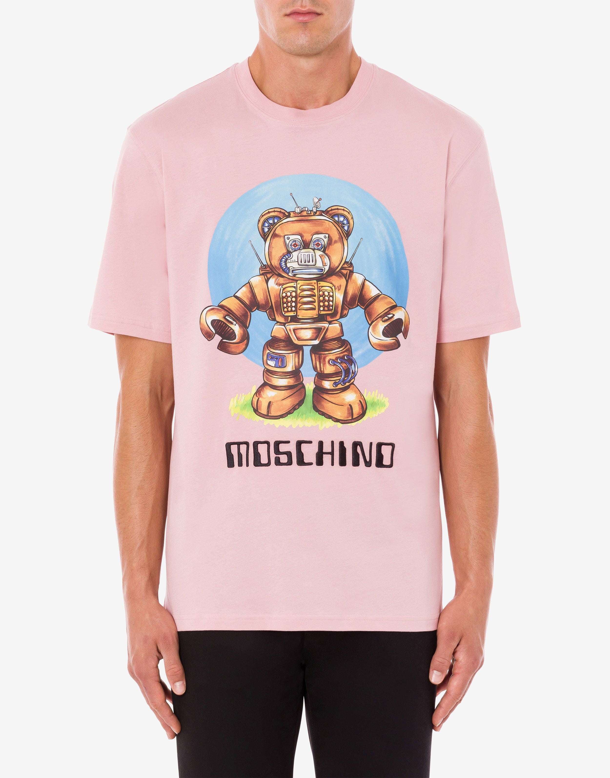 ROBOT BEAR ORGANIC JERSEY T-SHIRT - 2