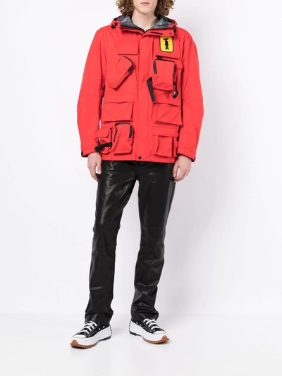 Junya Watanabe MAN logo hooded jacket outlook