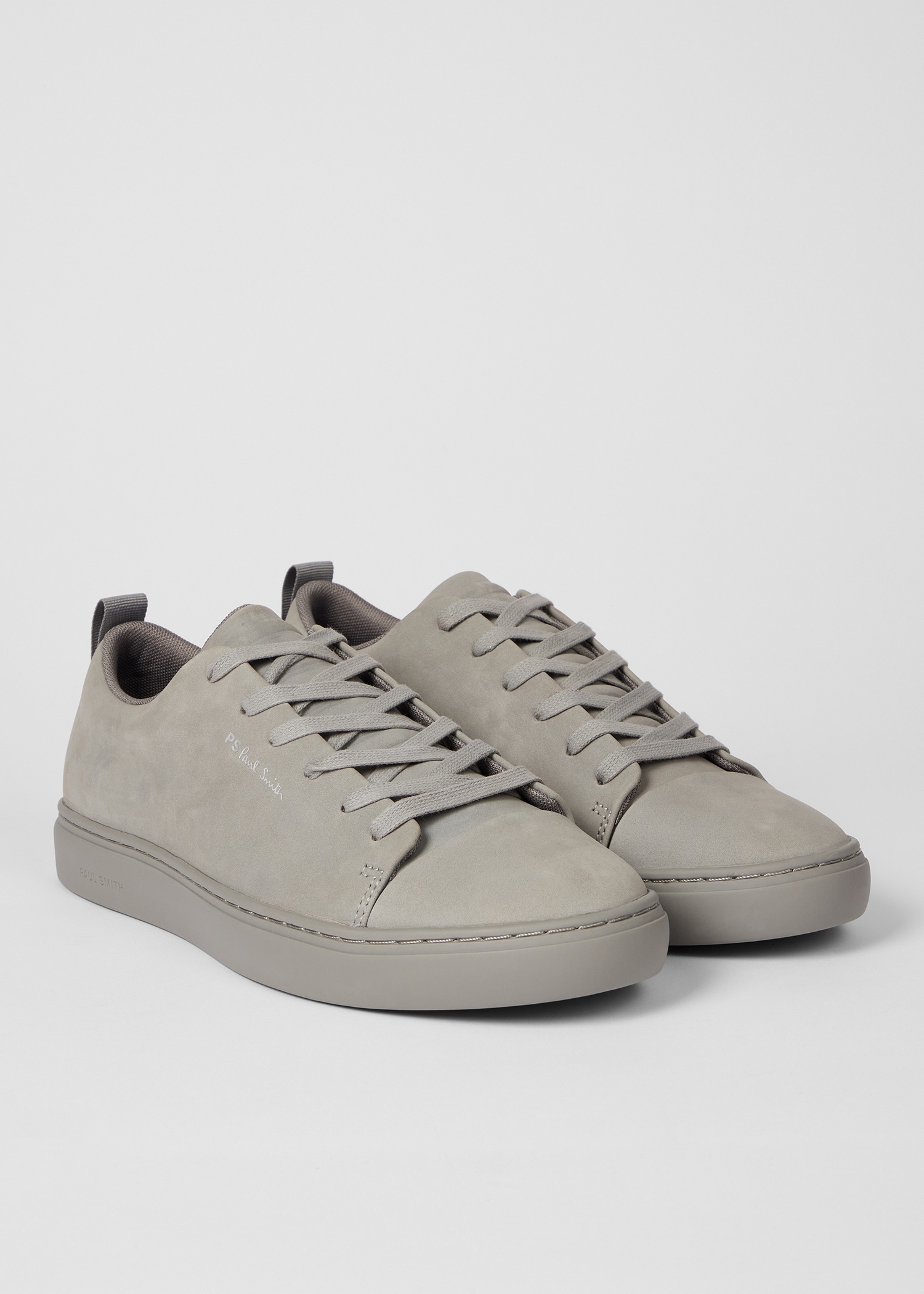 Grey Nubuck 'Lee' Trainers - 5