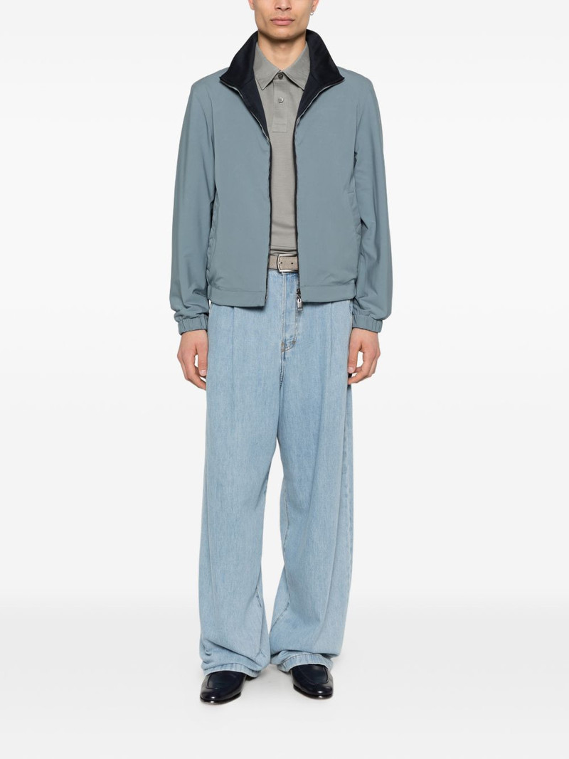 Brioni zip-fastening long-sleeve jacket outlook