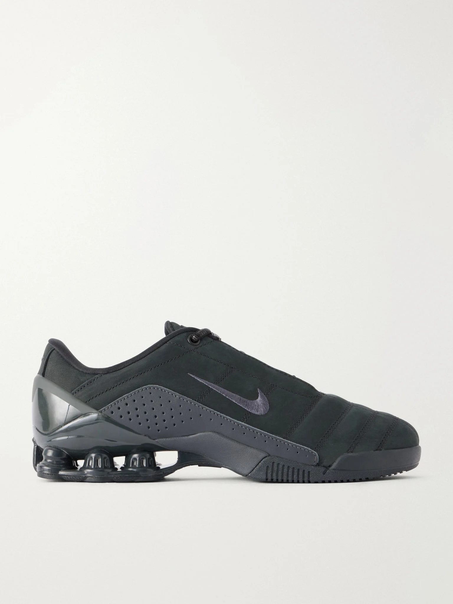 T90 Shox Magia QS nubuck sneakers Black - 1