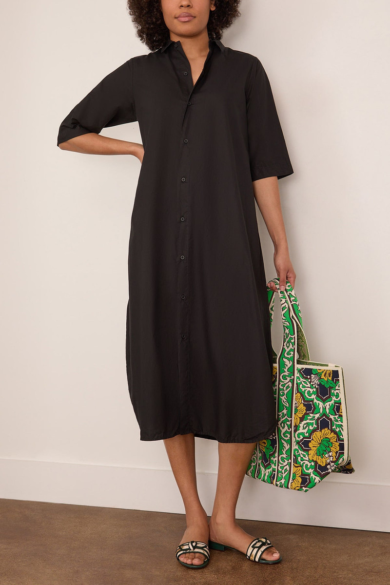 LABO.ART Abito Acca Clara in Black outlook