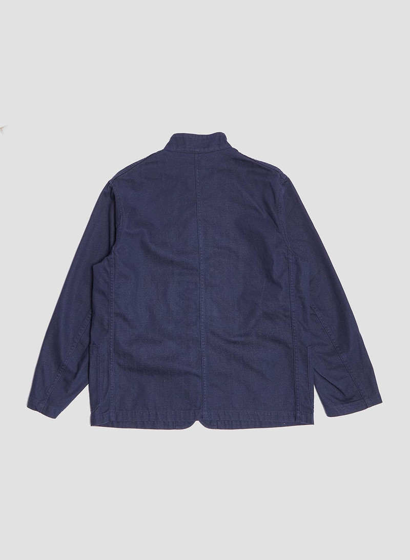 Nigel Cabourn Tunic Jacket in Black Navy outlook