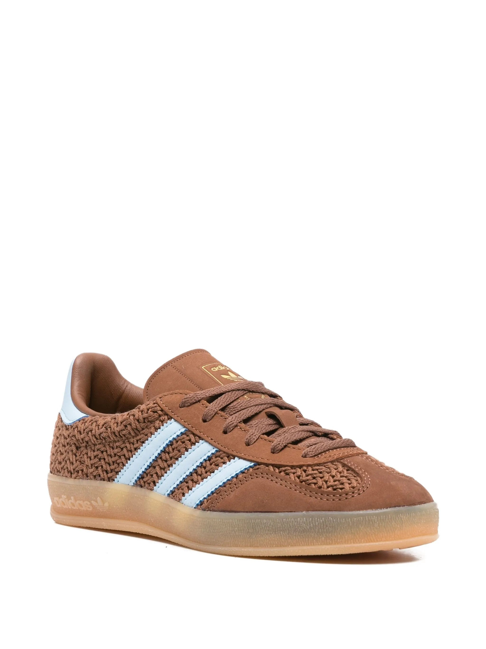 Adidas Gazelle Textured-stripe Sneakers - 4