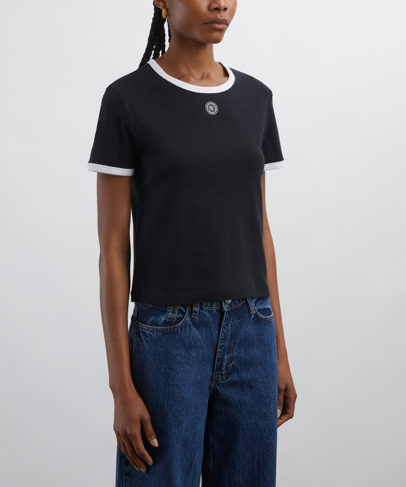 Sporty & Rich SRHWC Ringer T-Shirt outlook