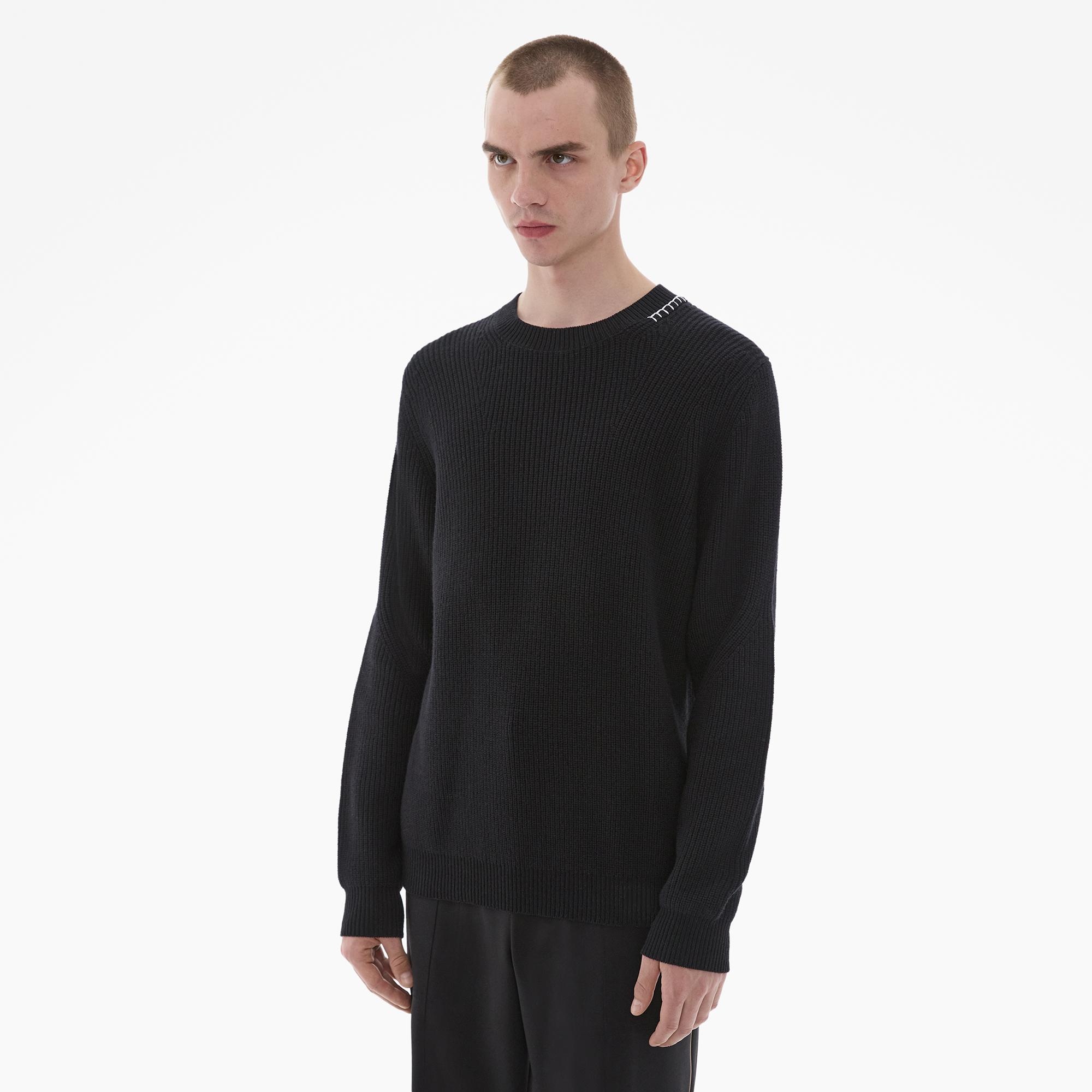EMBROIDERED CREWNECK SWEATER - 5