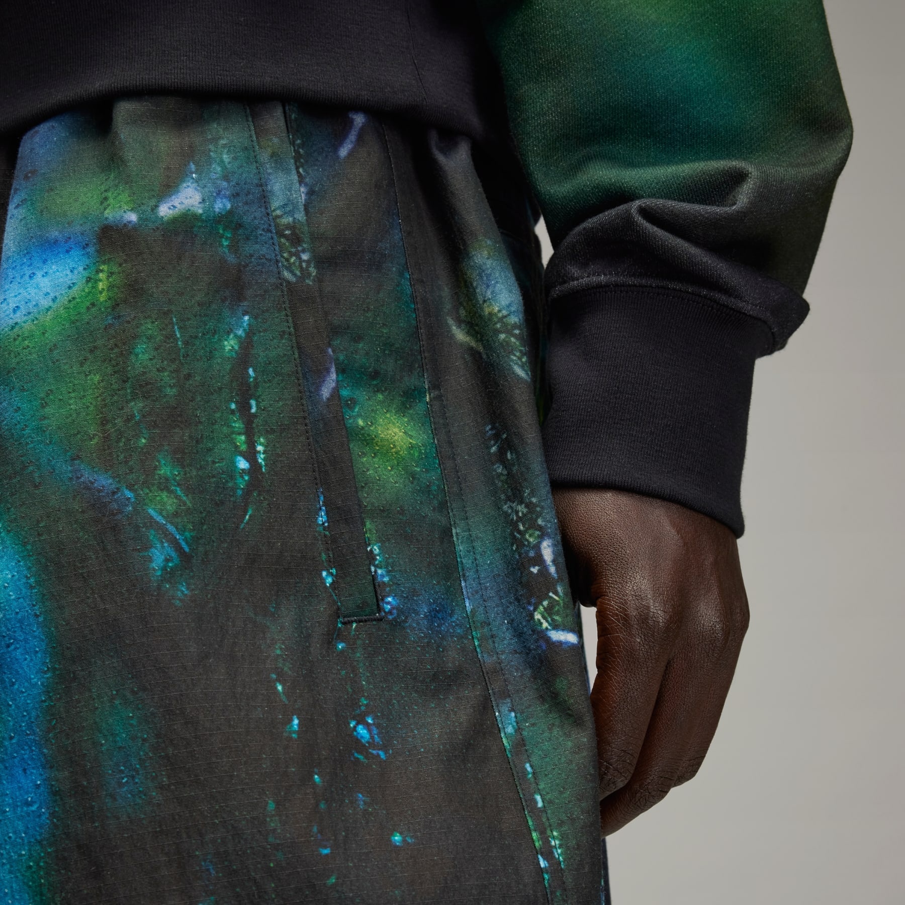 Y-3 AOP Ripstop Shorts - 7