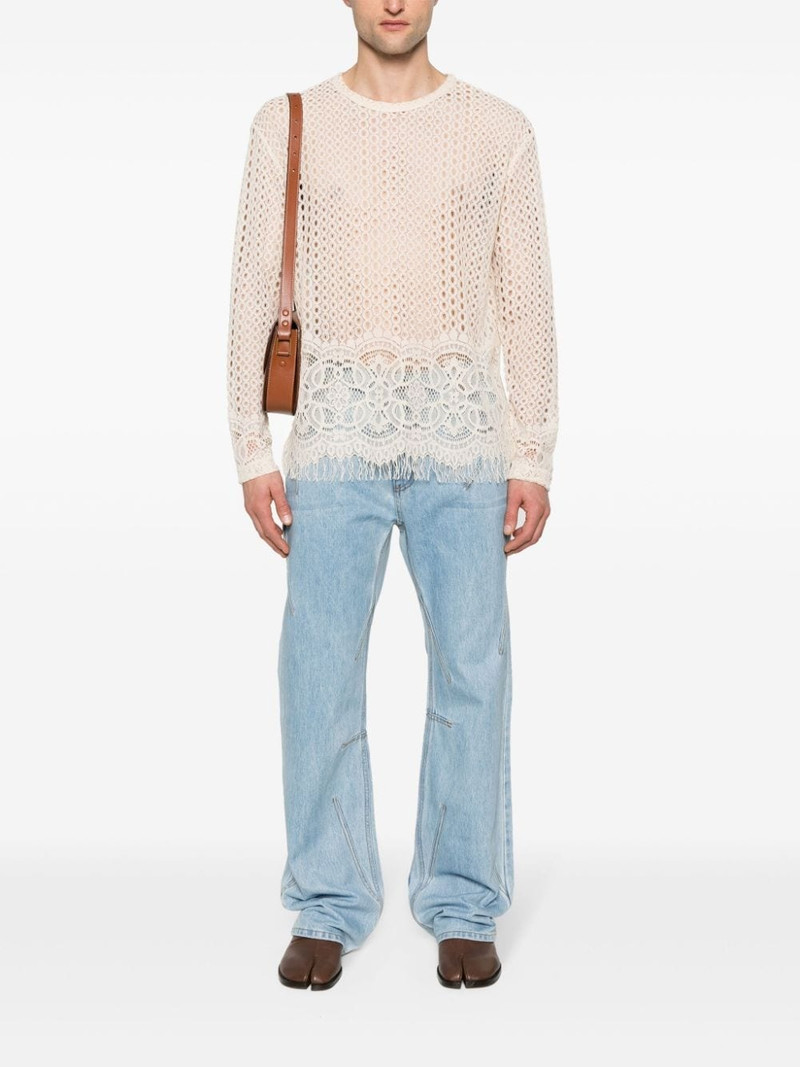 Andersson Bell mid-rise wide-leg jeans outlook
