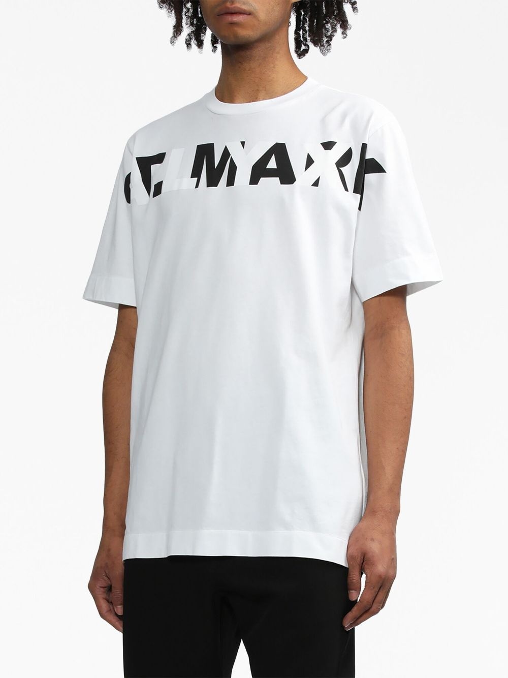 logo-print cotton T-shirt - 3