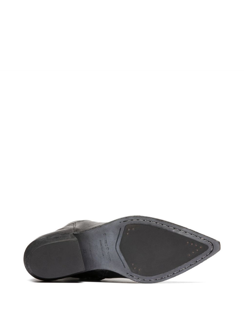 Noelie DD pointed-toe leather boots 5