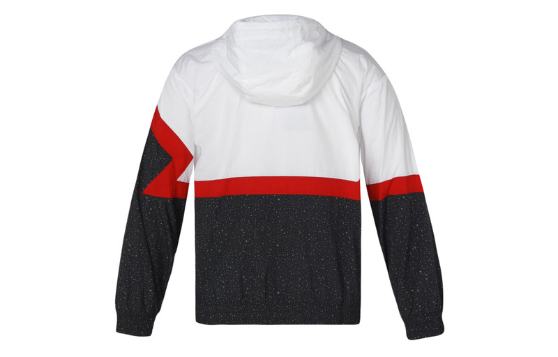 Jordan Air Jordan Air Basketball Sports Windproof Hooded Jacket White CZ2495-101 outlook