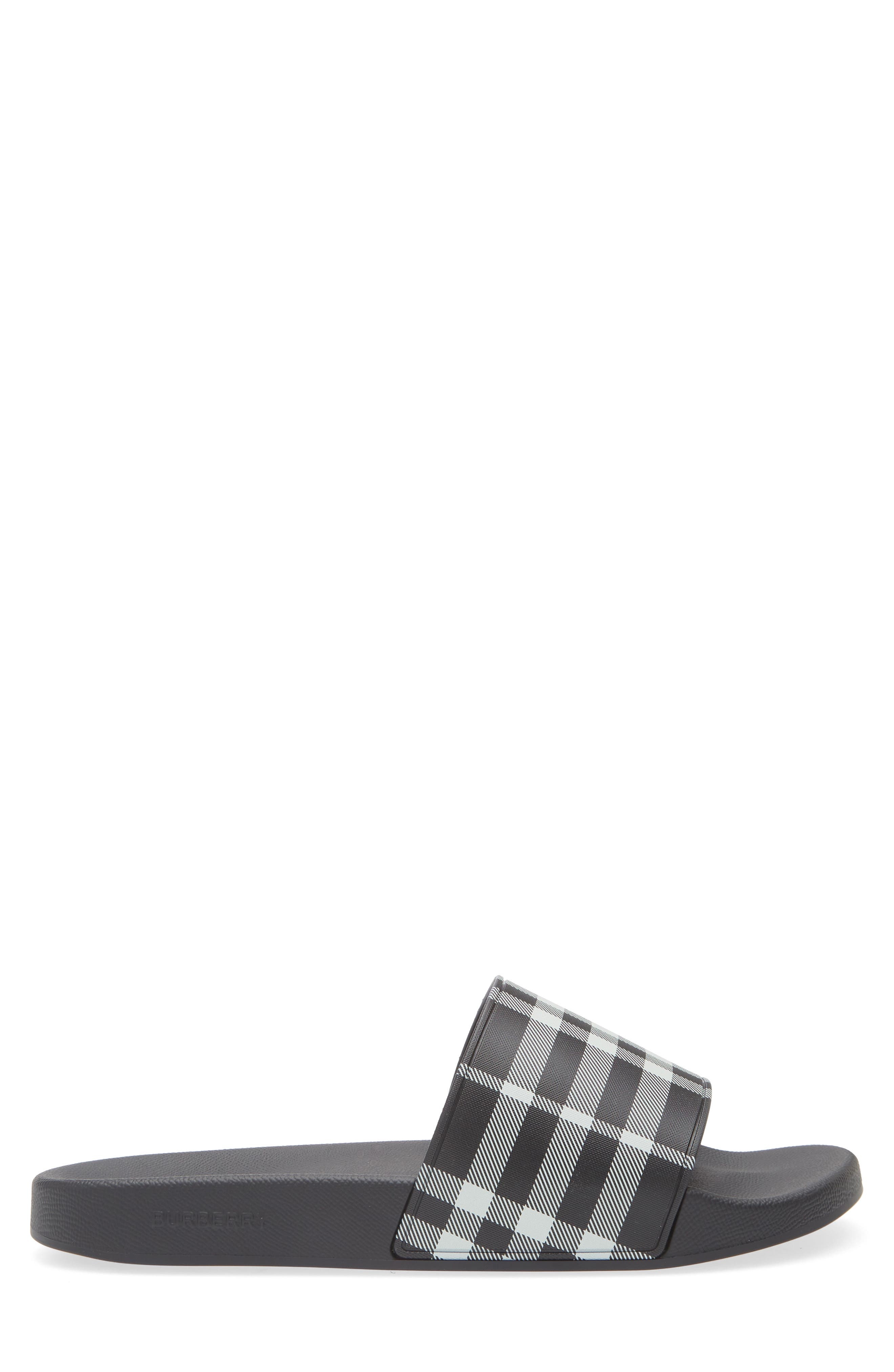 burberry Furley Check Slide Sandal in Calico Check at Nordstrom - 3