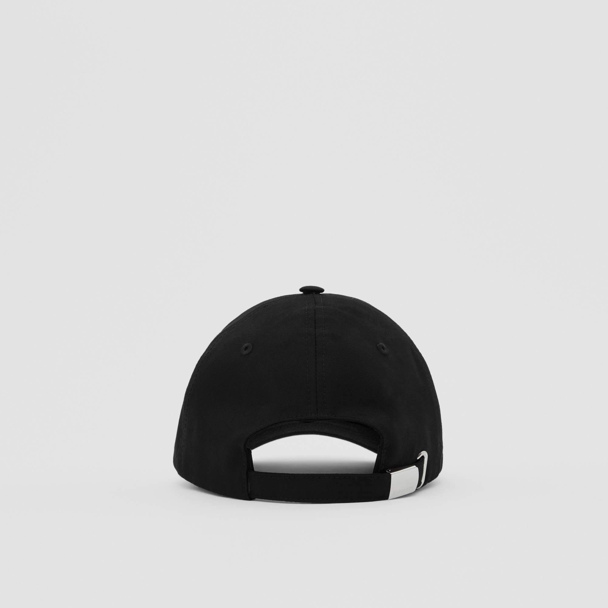 Crystal Monogram Motif Cotton Baseball Cap - 4