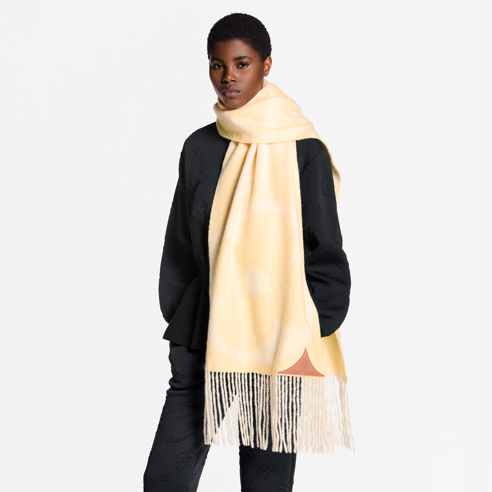 Snowy Kaleidoscope Scarf - 5