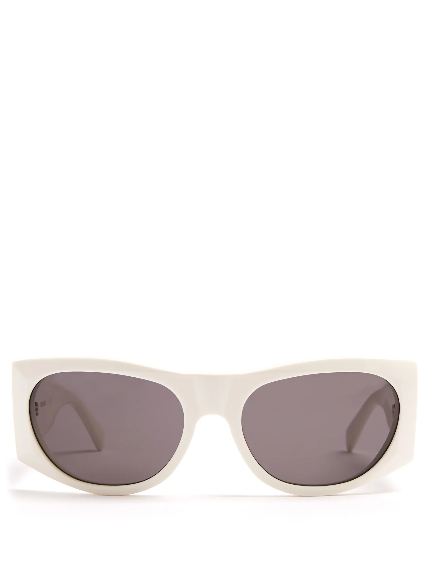 Oval acetate sunglasses - 1