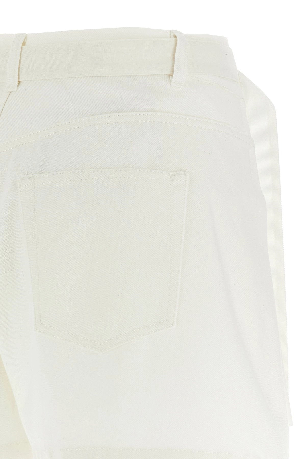 Sacai Women Wool Insert Shorts - 4