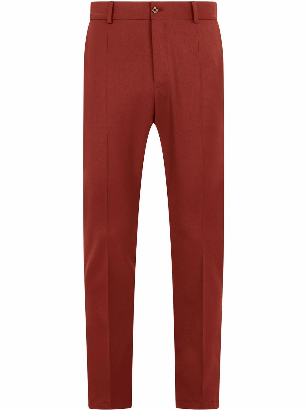 slim-cut stretch-wool trousers - 1