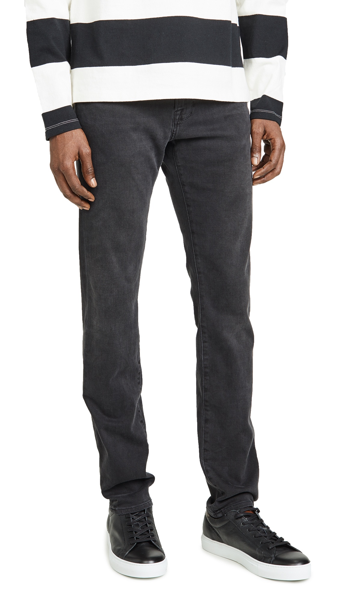 L'Homme Slim Fade To Grey Denim Jeans - 6