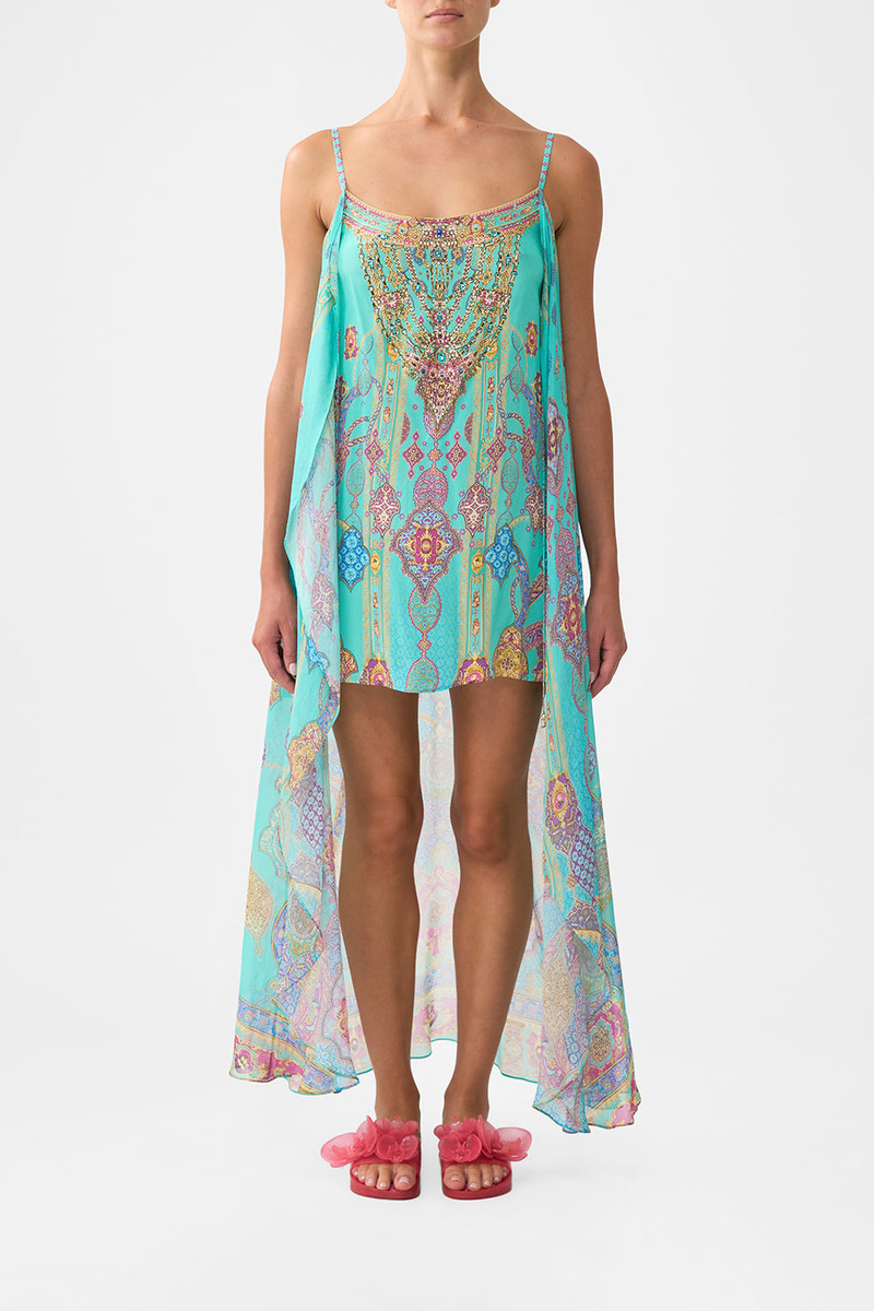 CAMILLA MINI DRESS WITH LONG OVERLAY THE CONCUBINES CORRIDOR outlook