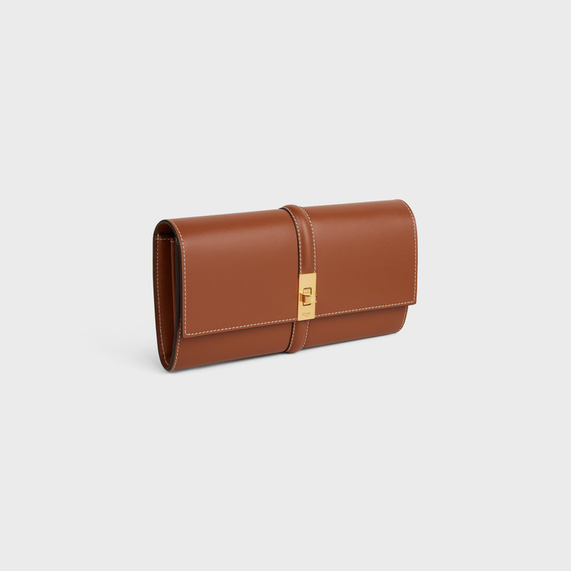 CELINE LARGE WALLET 16 in Shiny Calfskin outlook
