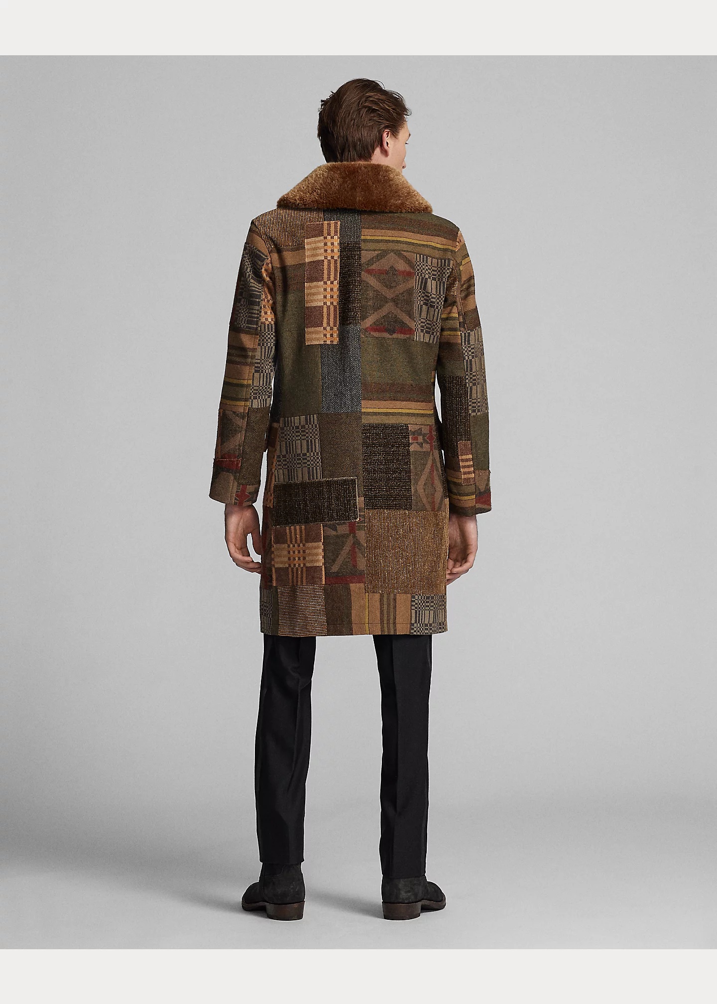 Limited-Edition Shearling-Trim Coat - 4