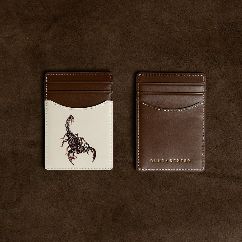Dean Chestnut Scorpion Card Holder 4