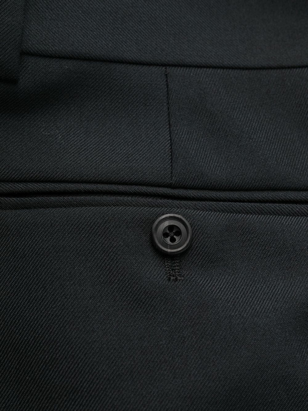 tailored eyelet-detail trousers - 7