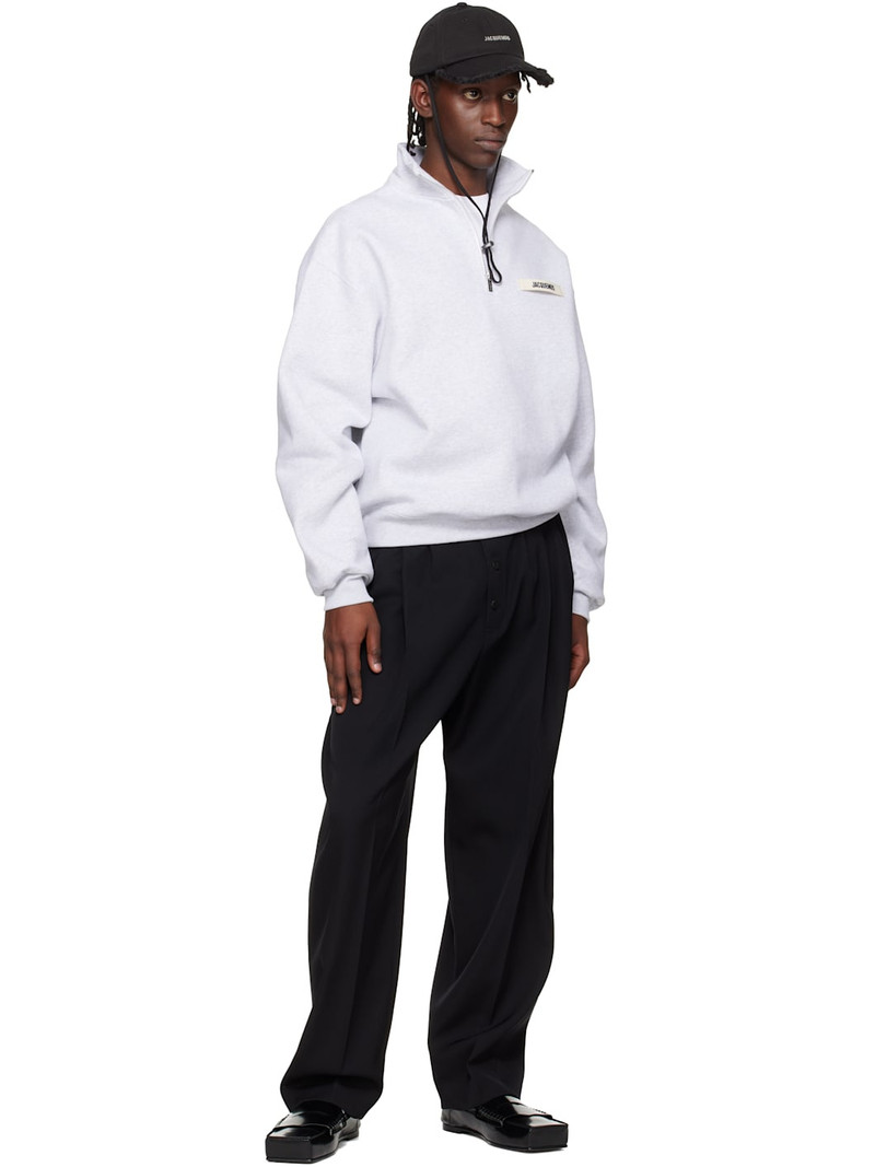 JACQUEMUS Black La Croisière 'The Fernando' Trousers outlook