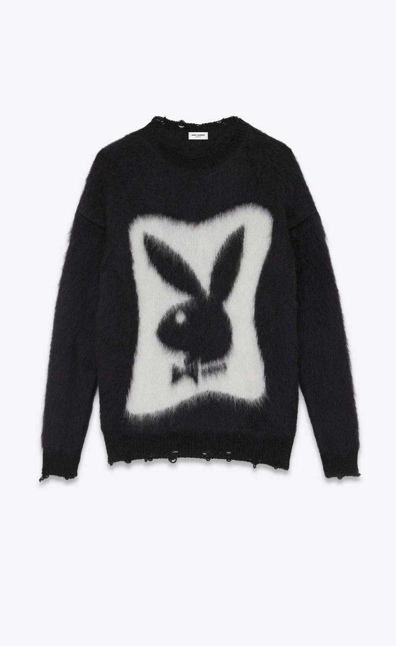 playboy sweater in mohair 1