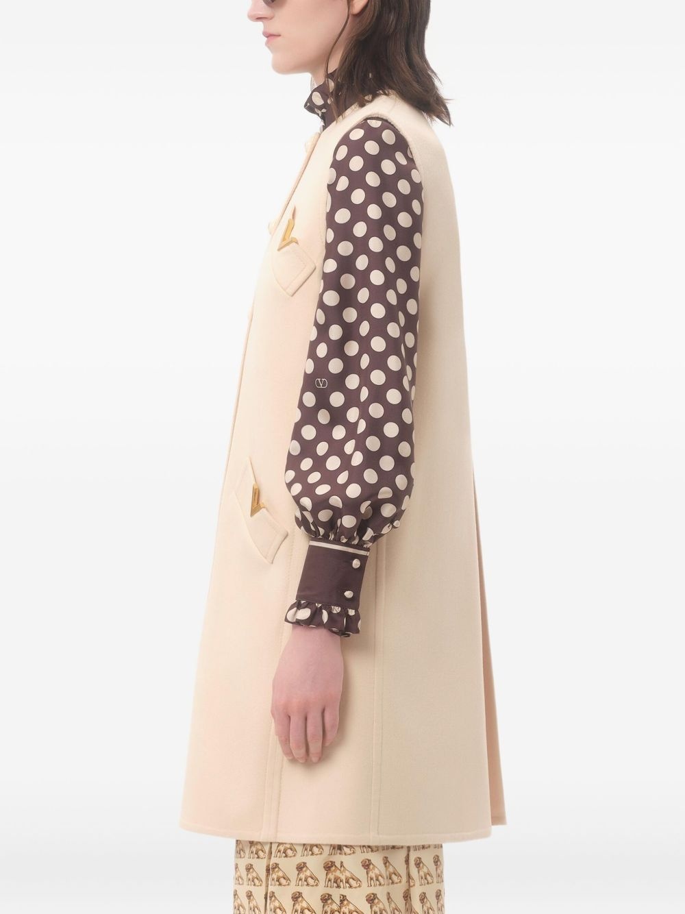 VGOLD button-up coat - 4
