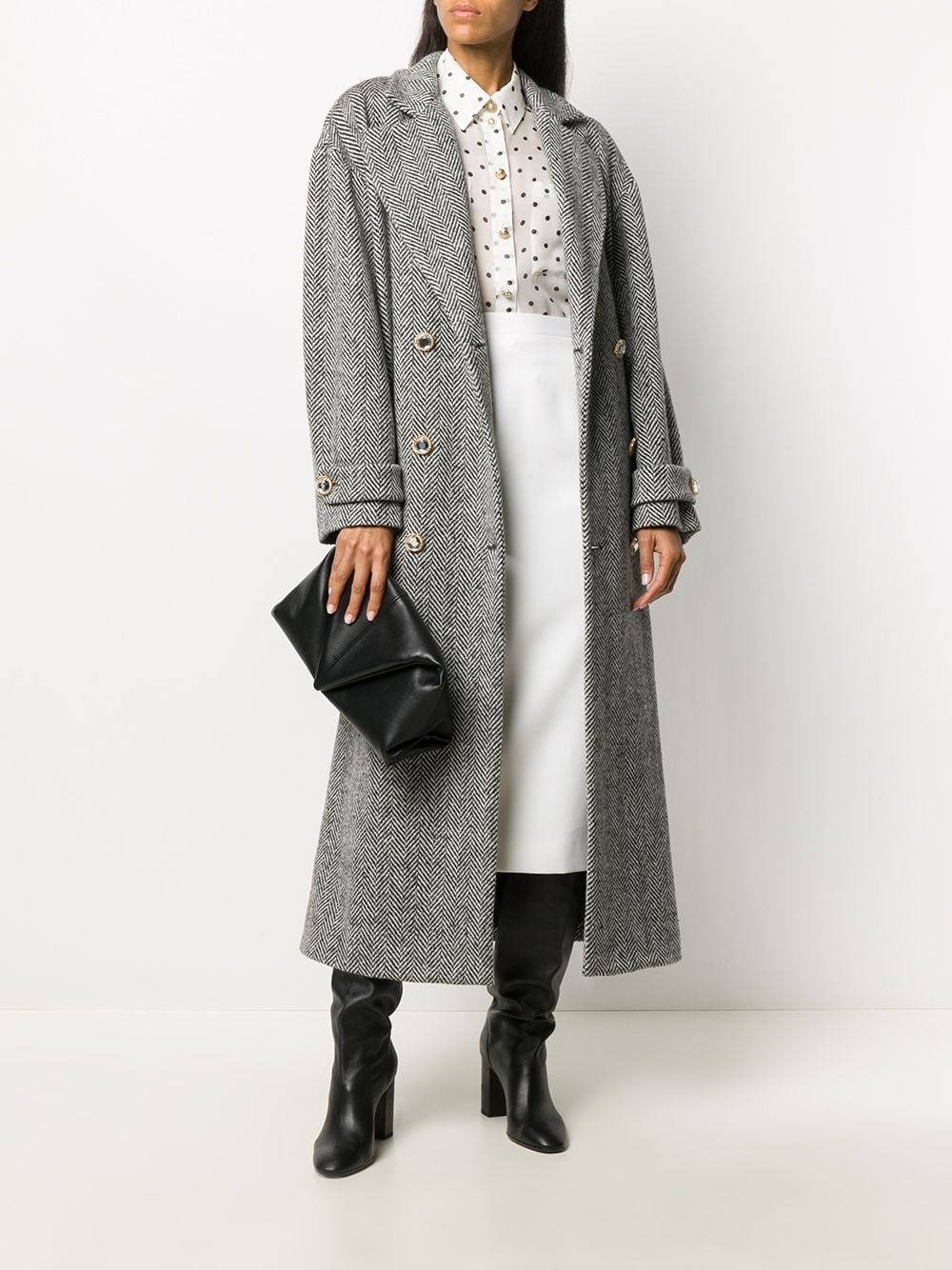 oversized robe coat - 2