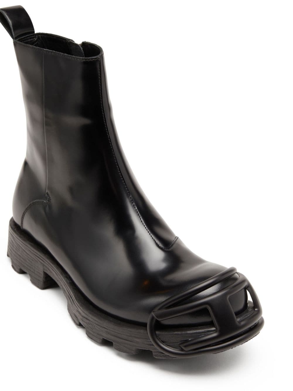 D-Hammer Zip D denim ankle boots - 6