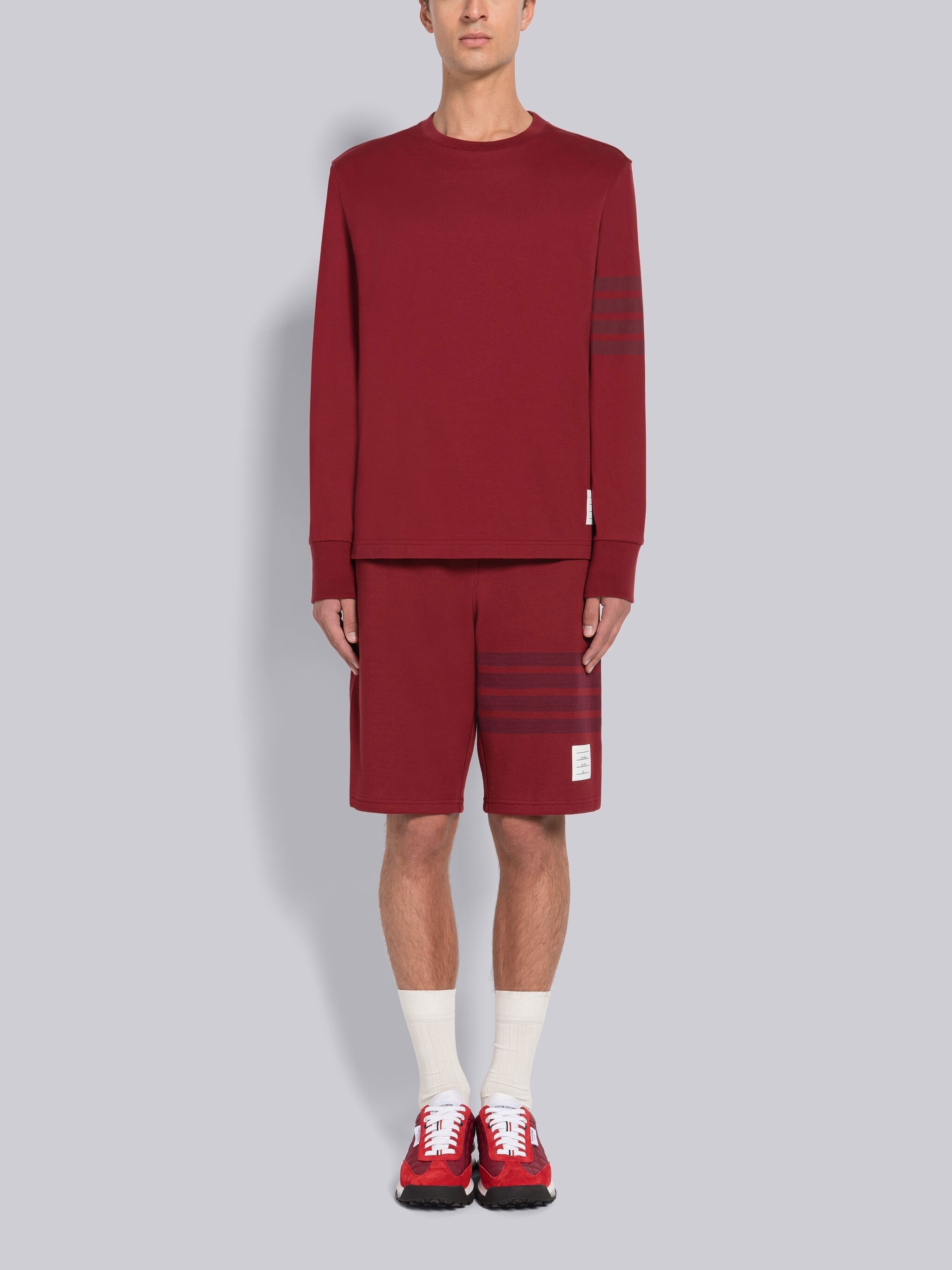 MIDWEIGHT JERSEY 4-BAR LONG SLEEVE RUGBY TEE - 4