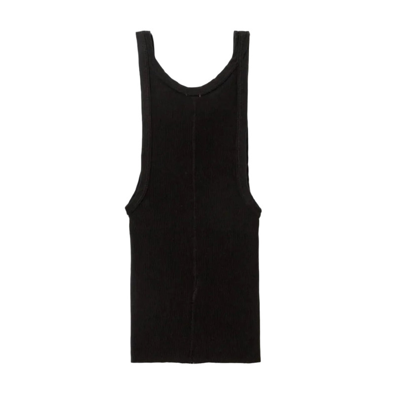 RE/DONE Hanes Cropped Ribbed Tank outlook
