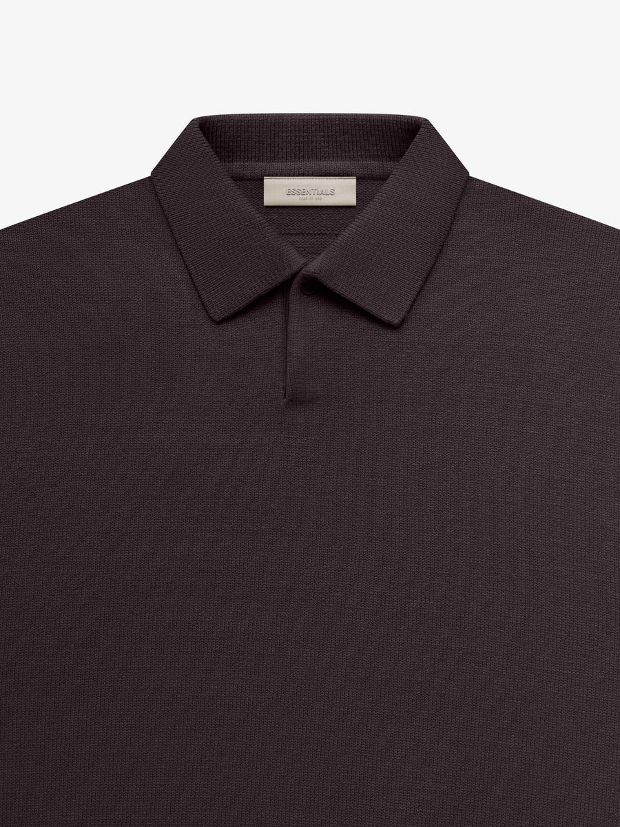 Knit LS Polo - 3