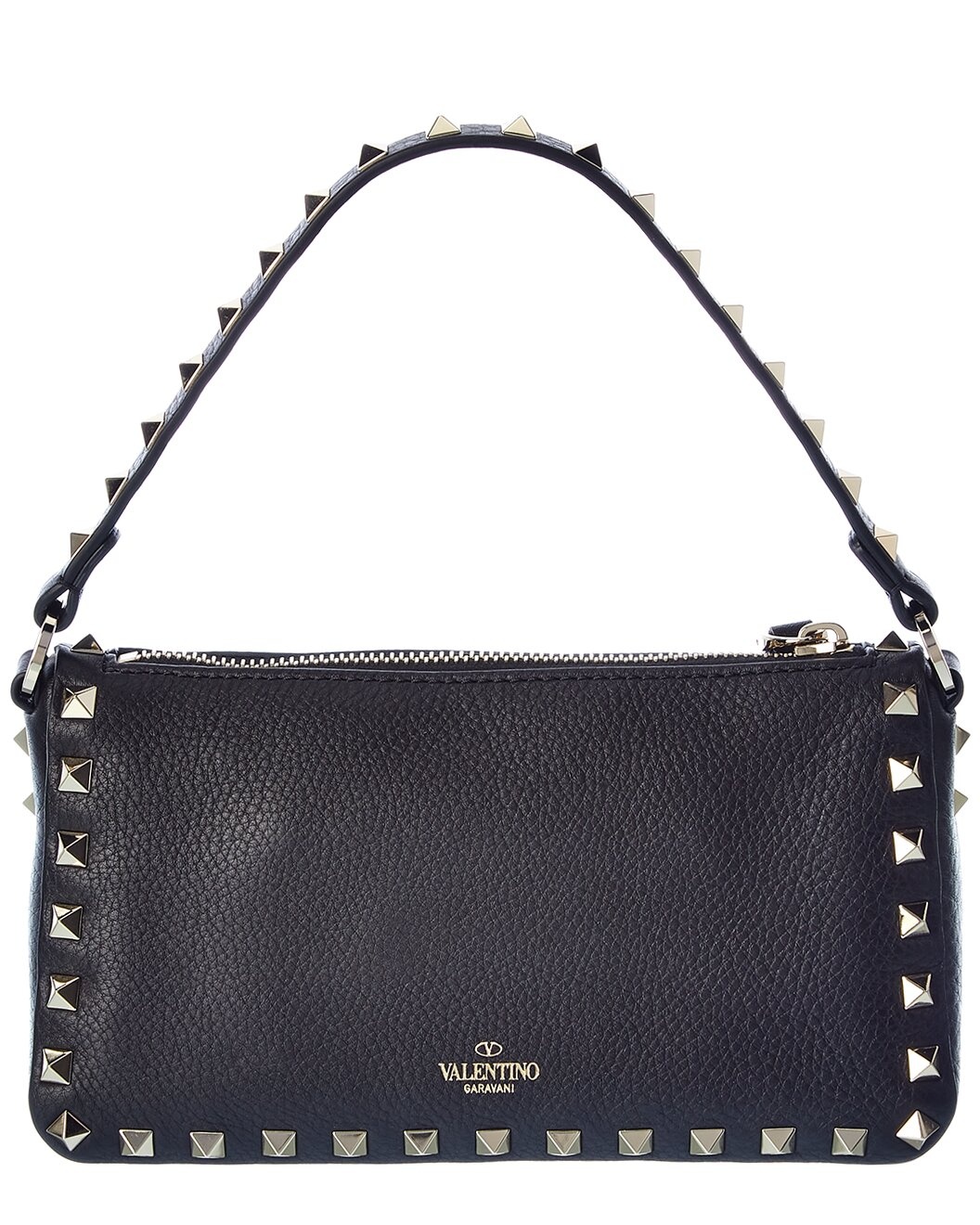 Valentino Rockstud Small Grainy Leather Crossbody - 2