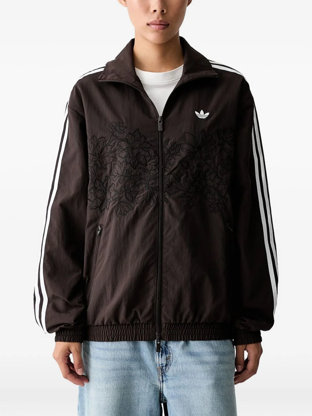 floral GFX Firebird loose track jacket - 1