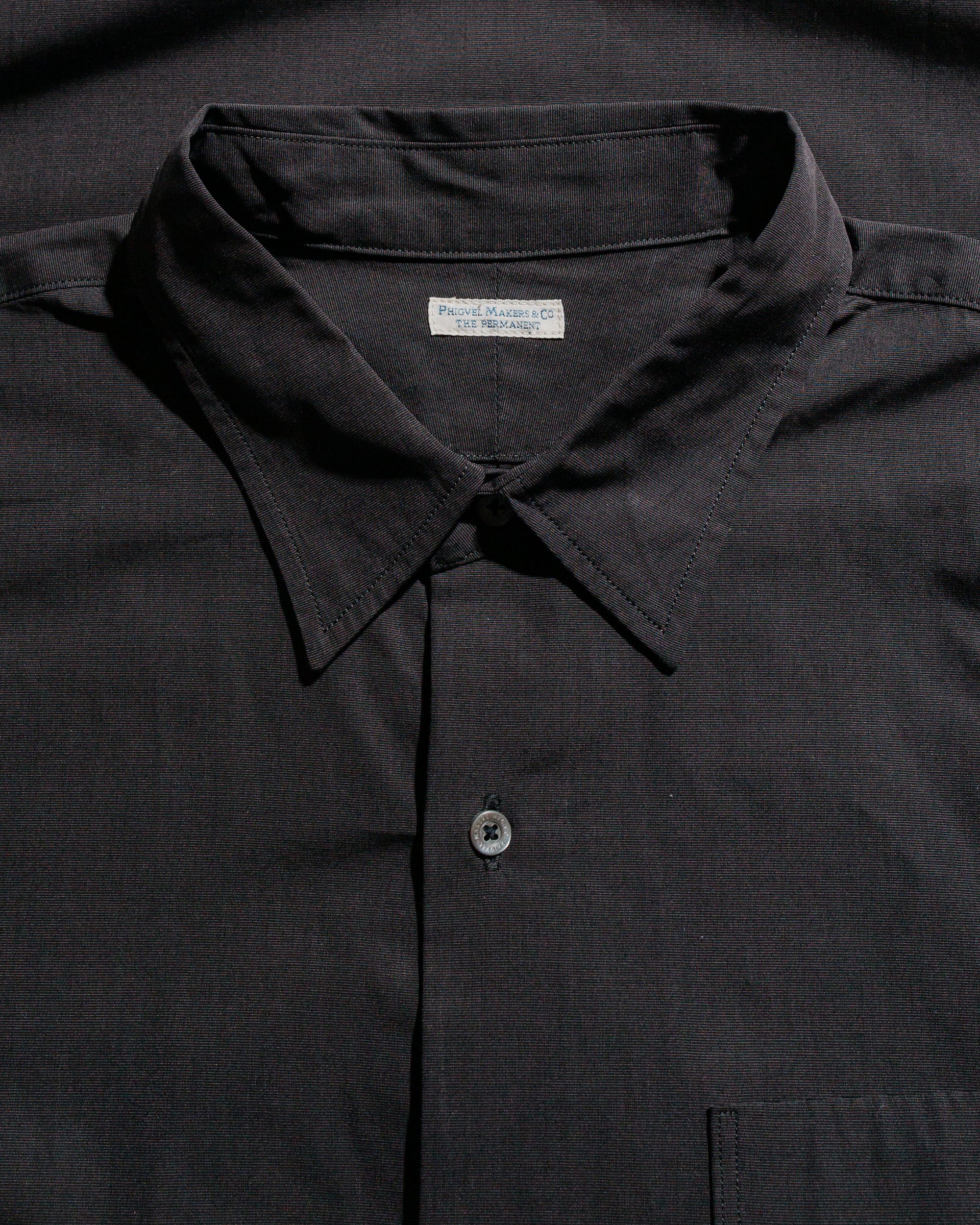 Regular Collar Dress Shirt Charcoal - 5