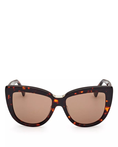 Max Mara Cat Plastic Sunglasses, 55mm outlook