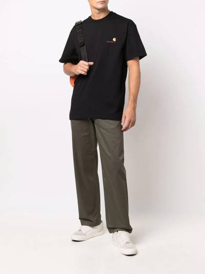 Carhartt logo-embroidered cotton T-shirt outlook