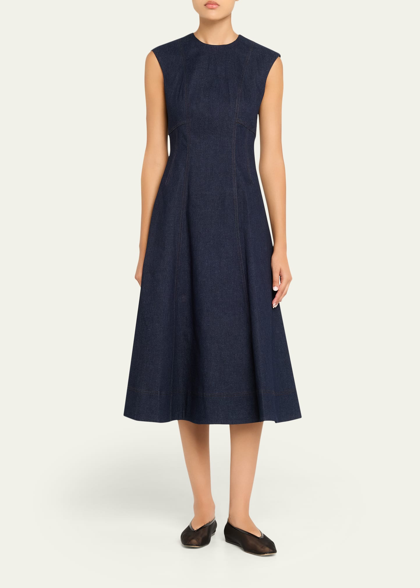 Dulce Denim Midi Dress - 2
