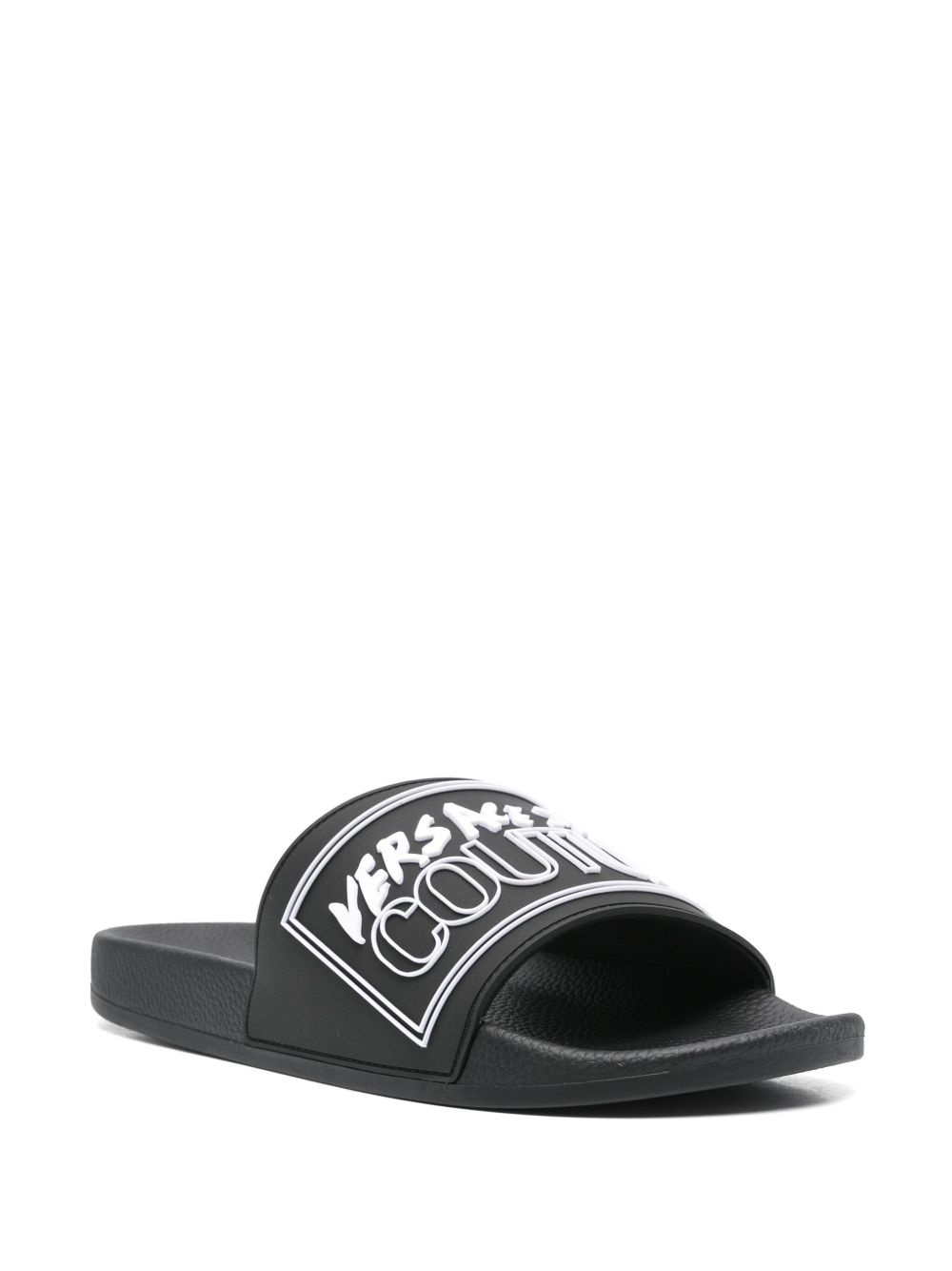 logo-embossed slides - 2